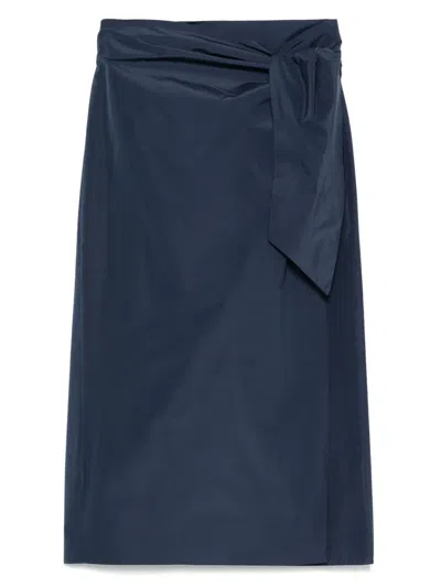 Weekend Max Mara Wrap-tie Skirt