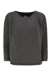 Weekend Max Mara Crewneck Long In Light Grey