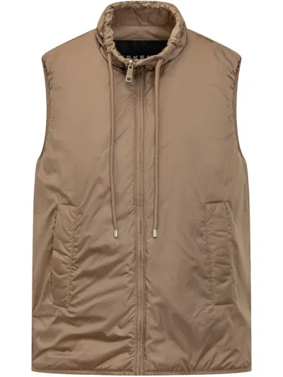 Weekend Max Mara Yoro Luxpad Gilet In Brown
