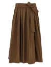 Weekend Max Mara Zarda Skirts Brown In Brown