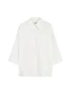 Weekend Max Mara Zavorra Natural Overall Shirt In White