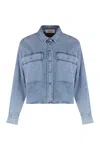 Weekend Max Mara Denim Shirt Chest Pockets