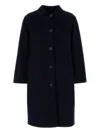 Weekend Max Mara Zenone Coat With Back Belt Detail In Black