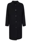 Weekend Max Mara Zenone Coat In Black