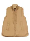 Weekend Max Mara Waterproof Canvas Double-sided Cotton Vest In Multi
