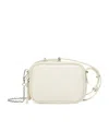 Weekend Max Mara Zipper Shoulder Bag In White