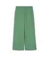 Weekend Max Mara Zircone Long Trouser Green