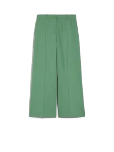 Weekend Max Mara Zircone Long Trouser Green