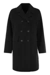 Weekend Max Mara Round Neck Dress In Black