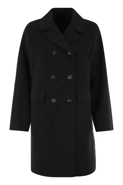 WEEKEND MAX MARA WEEKEND MAX MARA ZOLFO - DOUBLE WOOL DRAPE COAT