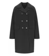 Weekend Max Mara Omens Wmm Zolfo Db Padded Coat Black In Black