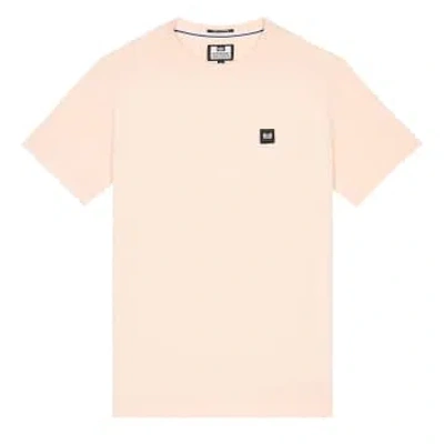 Weekend Offender Cannon Beach Short-sleeved T-shirt (alabaster) In Pink