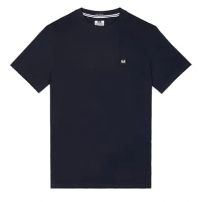 Weekend Offender Cannon Beach Short-sleeved T-shirt (navy) In Blue