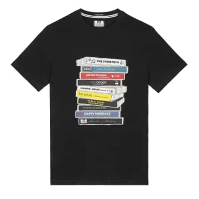 Weekend Offender Cassettes Short-sleeved T-shirt (black)