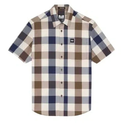 Weekend Offender Joyce Short-sleeved Shirt (large House Check) In Multi