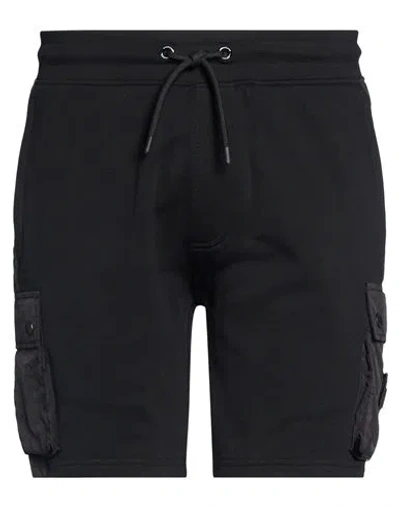 Weekend Offender Man Shorts & Bermuda Shorts Black Size S Cotton, Nylon