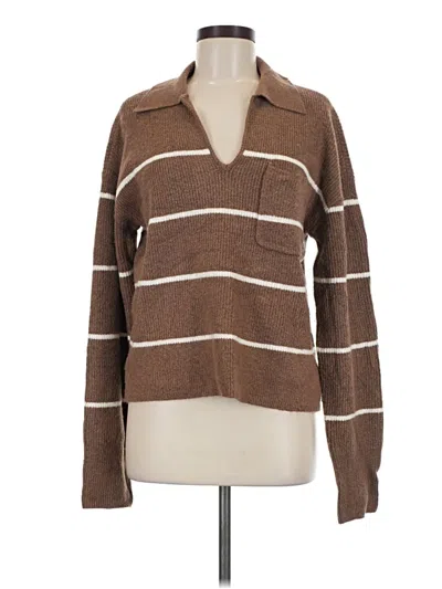 Pre-owned Weekend Pullover Sweater In Brown
