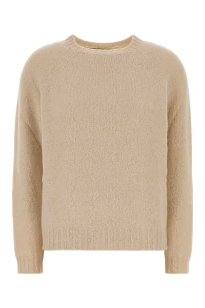Weekend Sand Alpaca Blend Ghiacci Sweater In Neutral