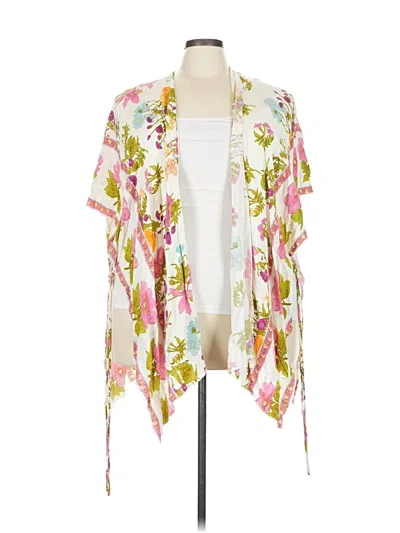 Pre-owned Weekend Suzanne Betro Kimono In Pink