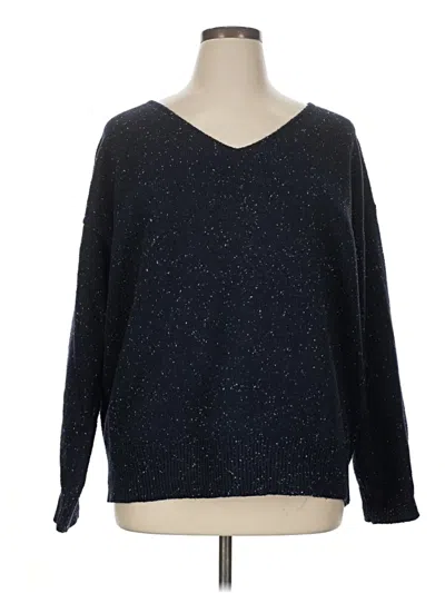 Pre-owned Weekend Suzanne Betro Pullover Sweater In Black