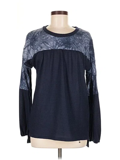 Pre-owned Weekend Suzanne Betro Pullover Sweater In Blue