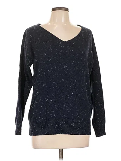 Pre-owned Weekend Suzanne Betro Pullover Sweater In Blue
