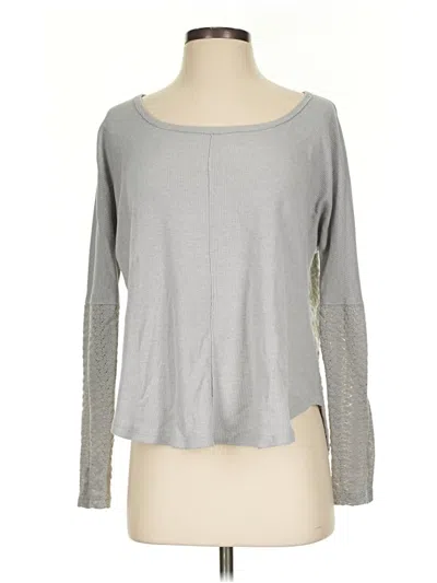 Pre-owned Weekend Suzanne Betro Pullover Sweater In Gray