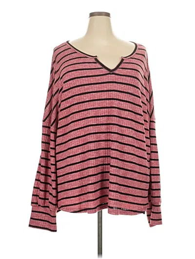 Pre-owned Weekend Suzanne Betro Pullover Sweater In Pink