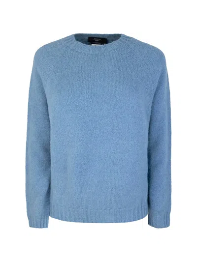 Weekend Sweater Azzurro Cascata In Blu