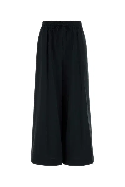 Weekend Wool Elmo Wide-leg Pant In Black