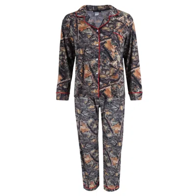 Weekending Women's Camo Print Pajama Set In Multi