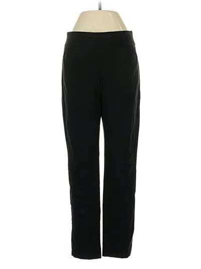 Pre-owned Weekends By Chico's Active Pants In Black