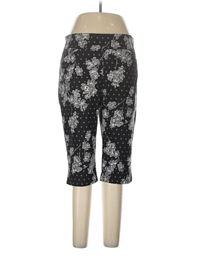 Pre-owned Weekends By Chico's Active Pants In Black