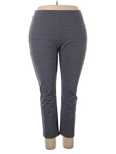 Pre-owned Weekends By Chico's Active Pants In Gray