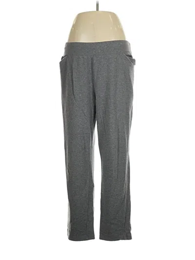 Pre-owned Weekends By Chico's Active Pants In Gray