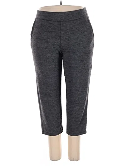 Pre-owned Weekends By Chico's Active Pants In Gray
