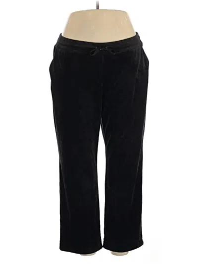 Pre-owned Weekends By Chico's Casual Pants In Black