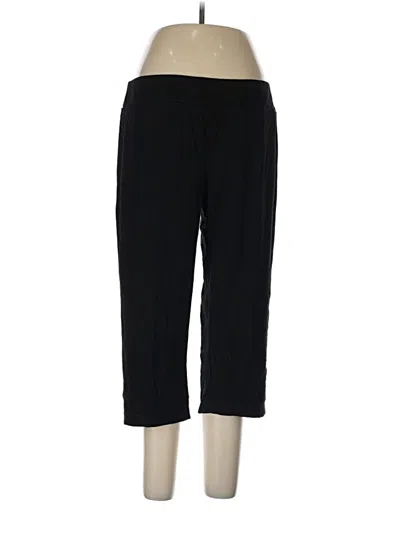 Pre-owned Weekends By Chico's Casual Pants In Black