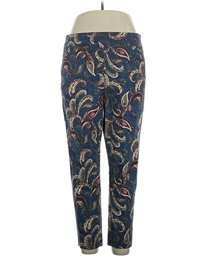 Pre-owned Weekends By Chico's Casual Pants In Blue