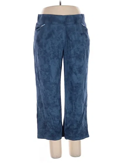 Pre-owned Weekends By Chico's Casual Pants In Blue