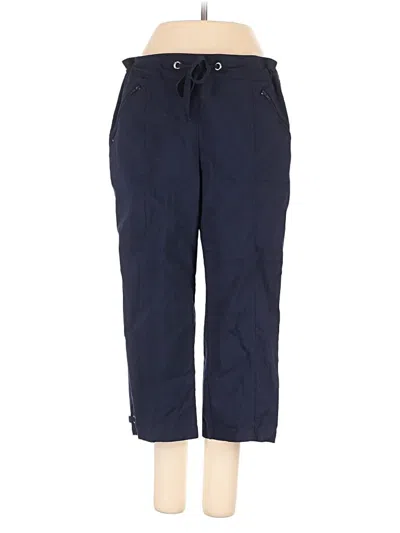 Pre-owned Weekends By Chico's Casual Pants In Blue