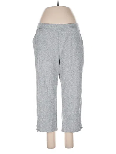 Pre-owned Weekends By Chico's Casual Pants In Gray