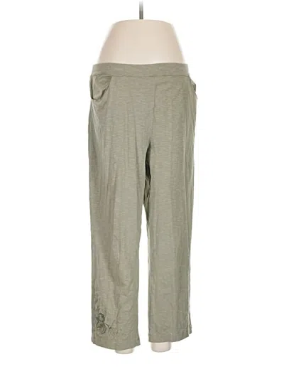Pre-owned Weekends By Chico's Casual Pants In Green