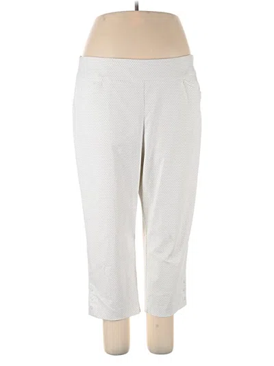 Pre-owned Weekends By Chico's Casual Pants In Silver