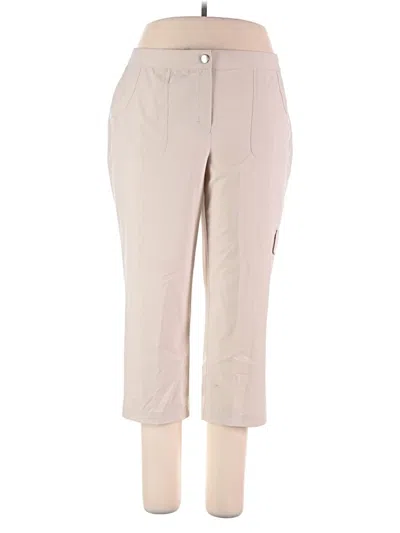 Pre-owned Weekends By Chico's Casual Pants In Tan