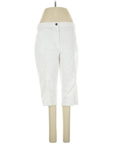 Pre-owned Weekends By Chico's Casual Pants In White