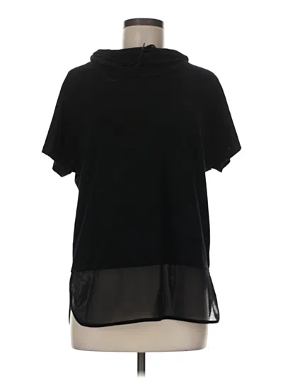 Pre-owned Weekends By Chico's Pullover Sweater In Black