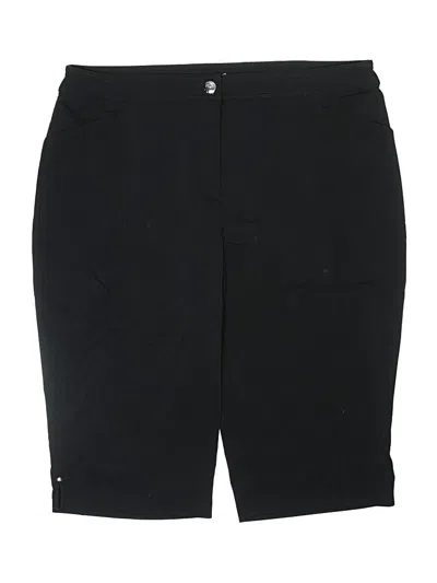 Pre-owned Weekends By Chico's Shorts In Black