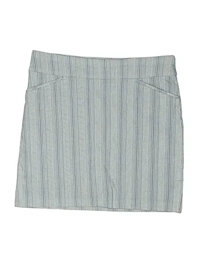 Pre-owned Weekends By Chico's Skort In Blue