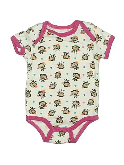 Pre-owned Weeplay Babies' Short Sleeve Onesie In White
